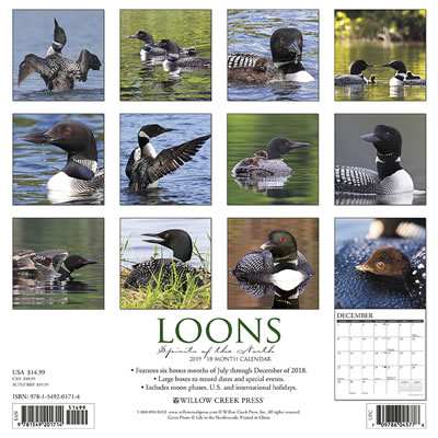 2019 Loons Calendar